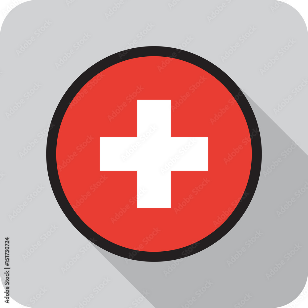 Obraz premium flag, vector flat design.