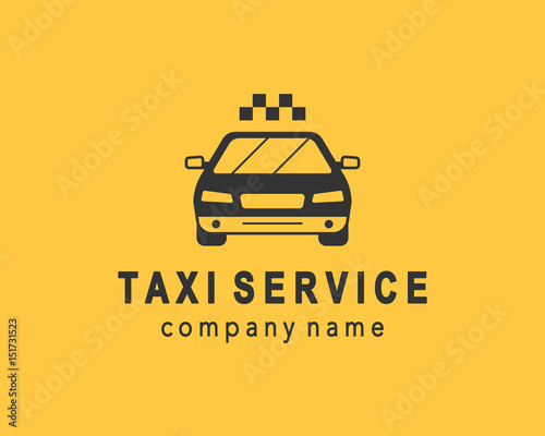 Taxi service logo design