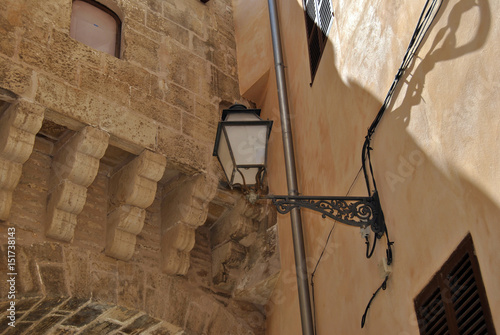 Altstadt Palma de Mallorca Wandlaterne  photo