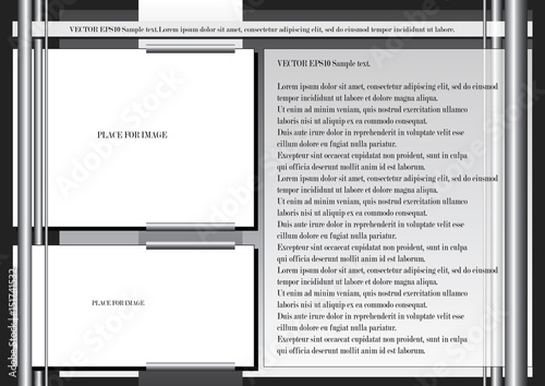 Document template web page layout 