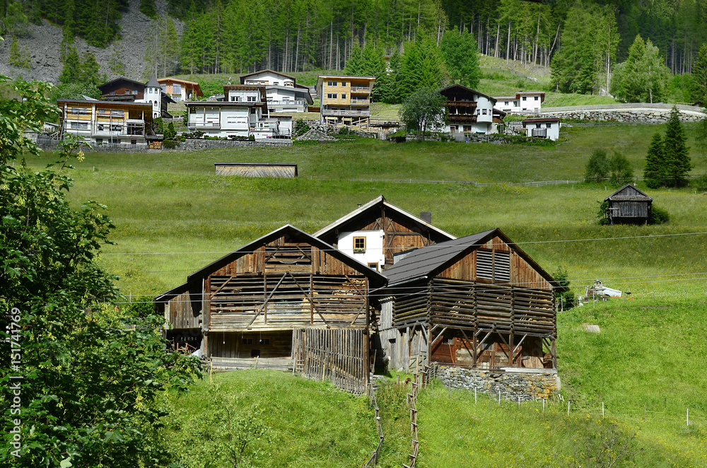 Obraz premium Austria, Tirol, Pitztal