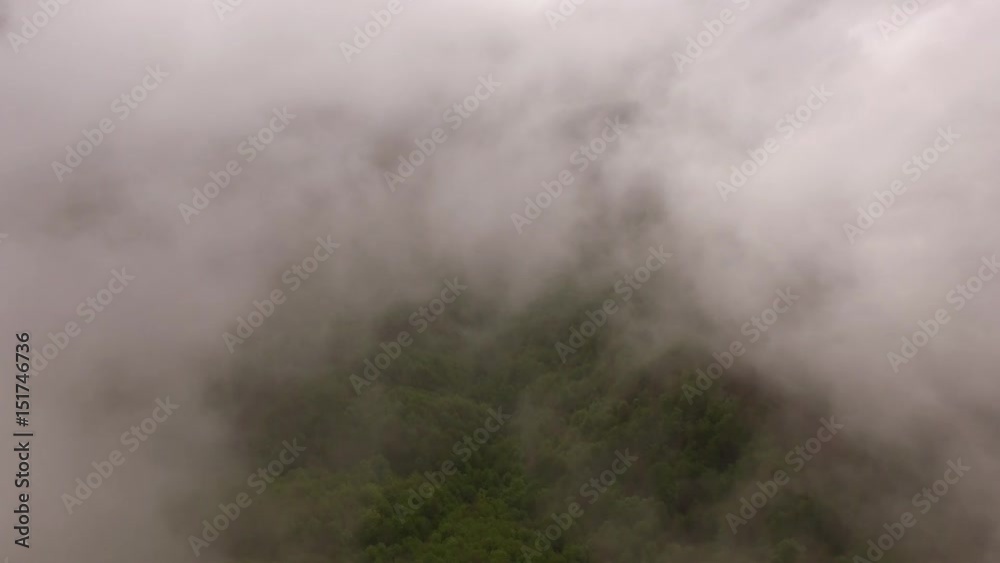 Flying in misty mountains Flying in misty mountains