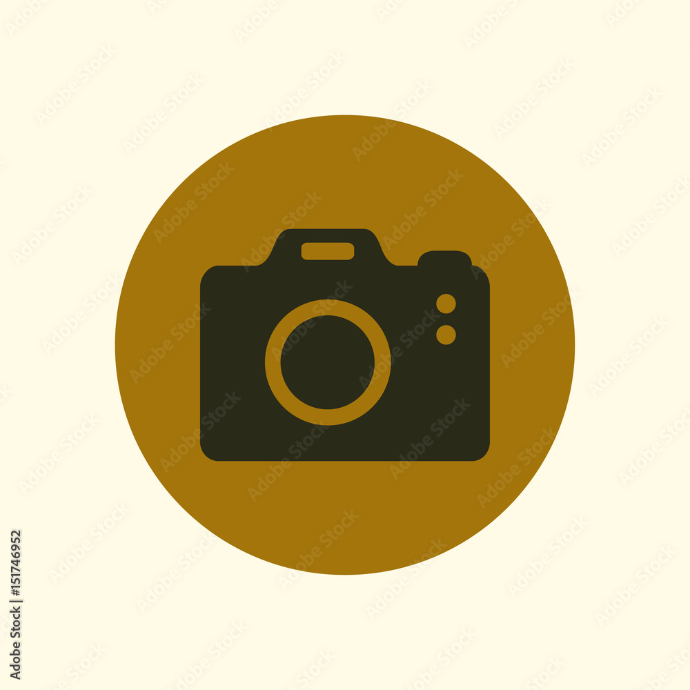 Photo camera symbol. DSLR camera sign icon. Digital camera. Flat design style. Photo camera symbol. DSLR camera sign icon. Digital camera. Flat design style.