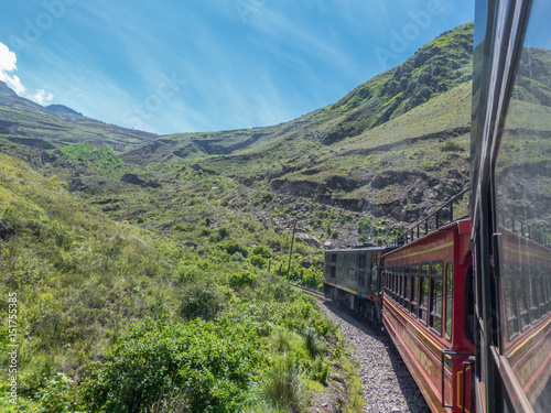 Zugfahrt von Alausí nach Nariz del Diablo (Teufelsnase, devil‘s nose) Ecuador Chimborazo