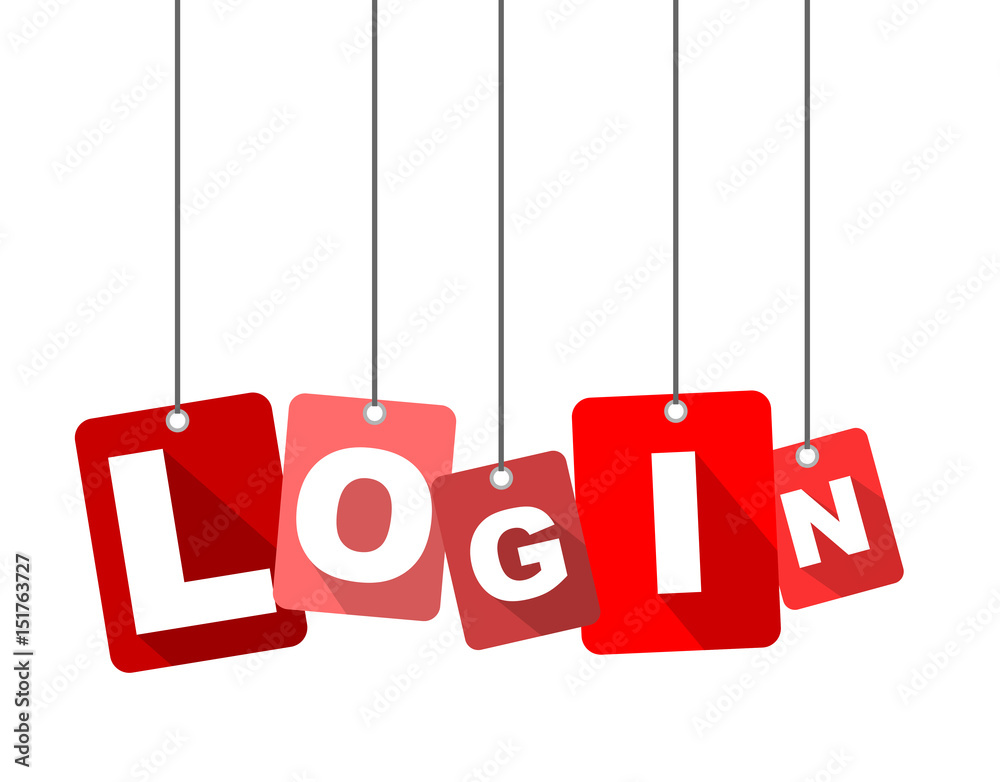 Red vector flat design background login. It is well adapted for web design. Red vector flat design background login. It is well adapted for web design.