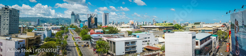 Panorama of Cebu city of Philippines