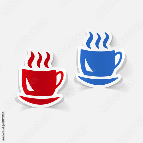 realistic design element: coffee