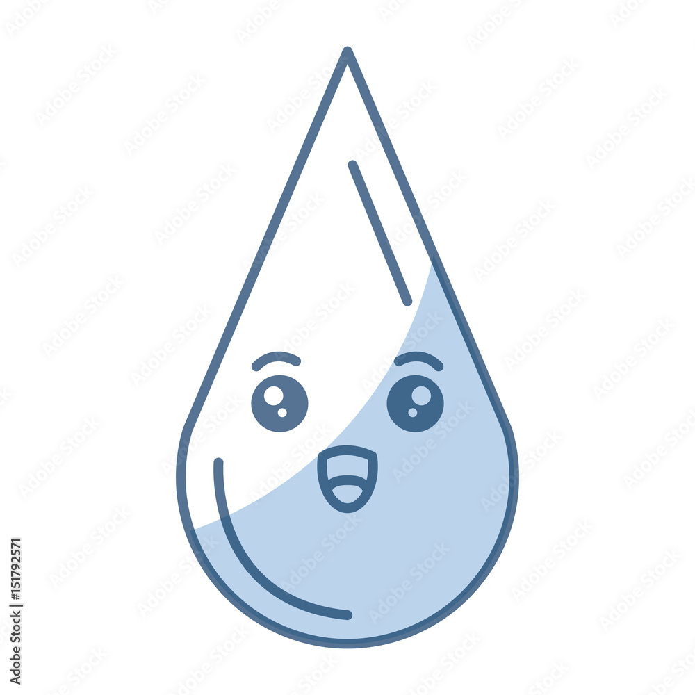 drop blood comic character vector illustration design drop blood comic character vector illustration design