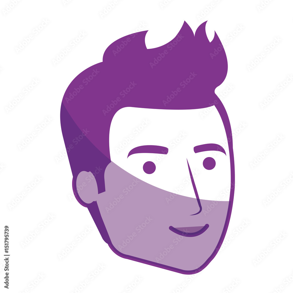 young man head avatar vector illustration design young man head avatar vector illustration design