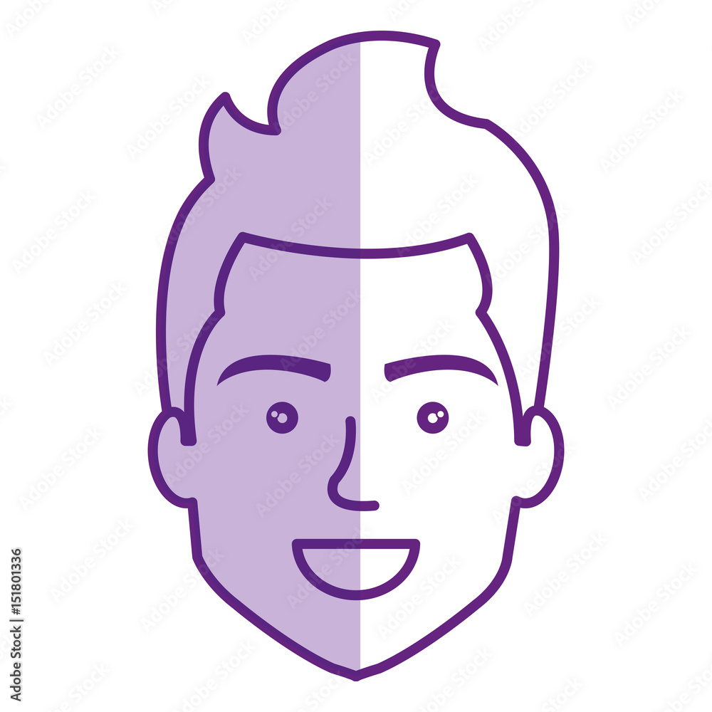 young man head avatar vector illustration design young man head avatar vector illustration design