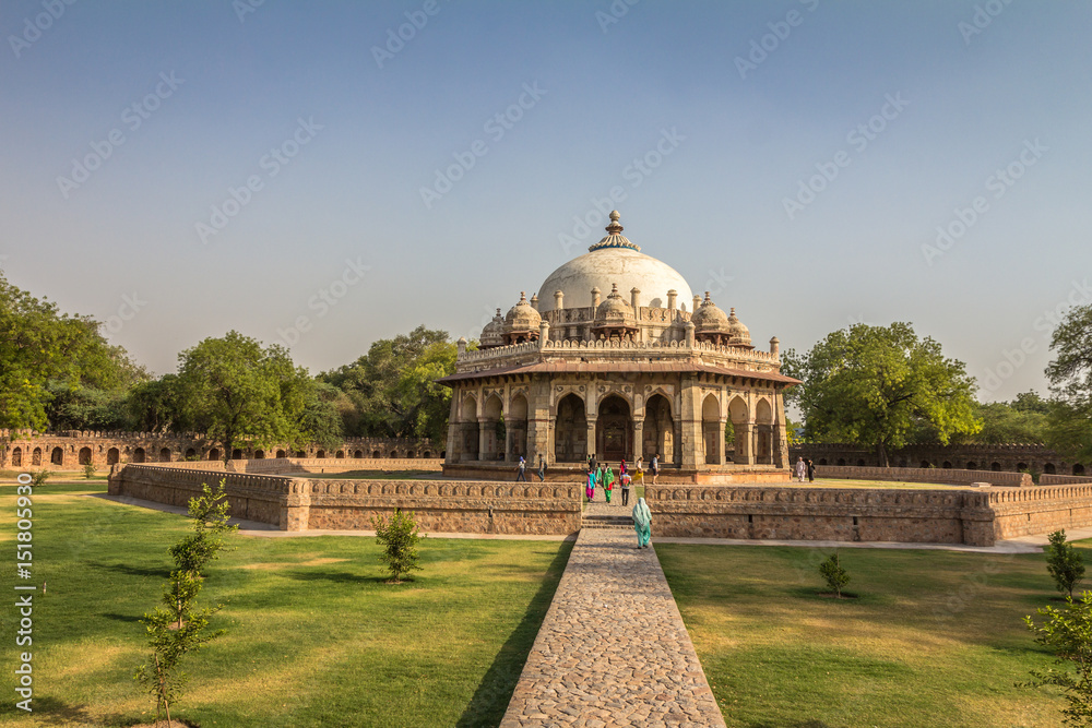 Isa Khan Niyazi's tomb, near Humayun's tomb in Delhi India