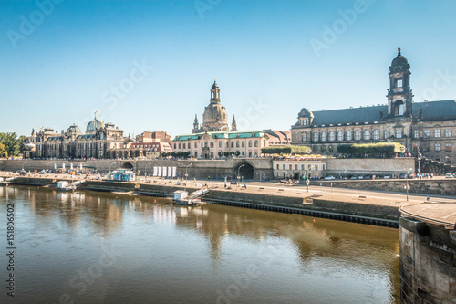 The old city of Dresden in Germany