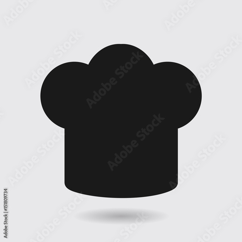 Chef hat sign icon. Hat cooking symbol.