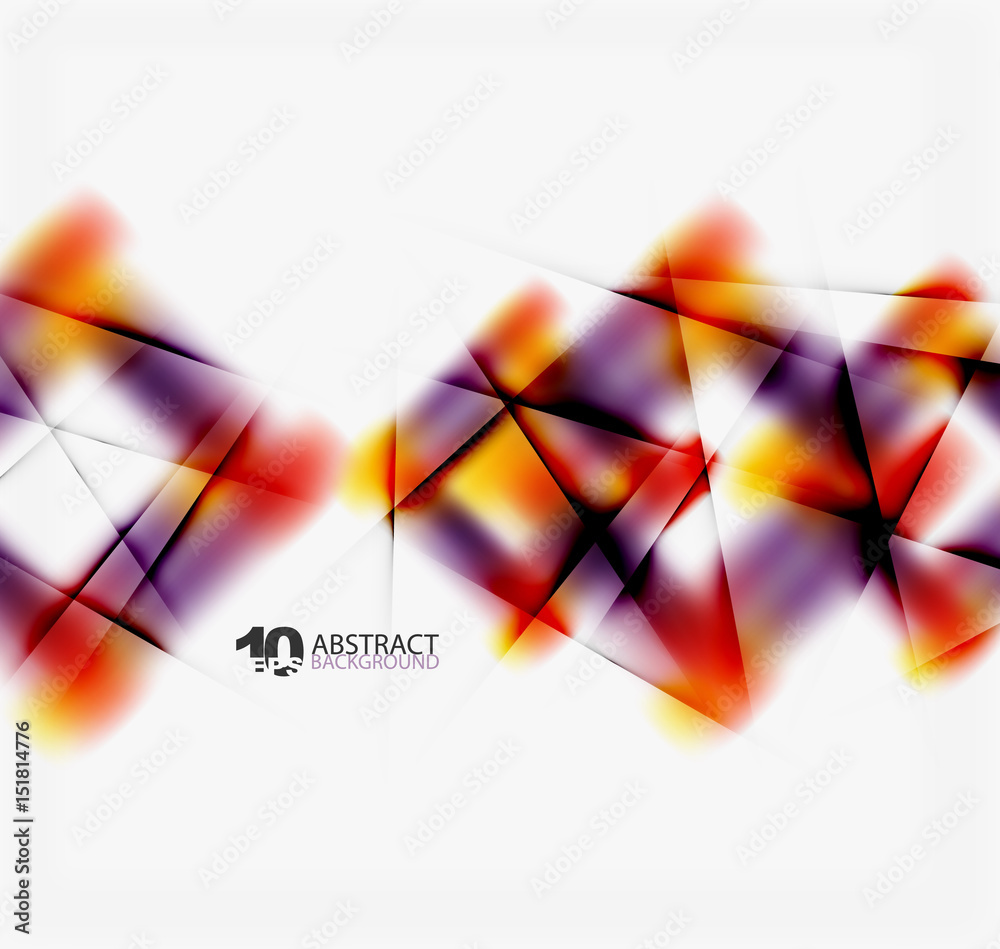 Fototapeta premium Hi-tech or business futuristic blurred template