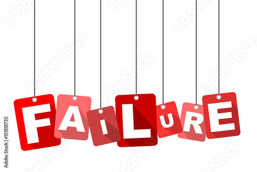 Red vector flat design background failure. It is well adapted for web design.
