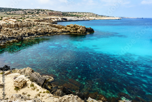 Blue Lagoon coast in Ayia Napa