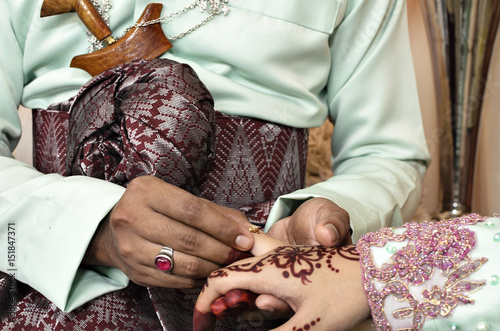 Malay wedding traditional in Malaysia