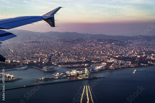 Landing in Barcelona