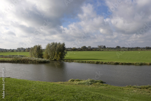 Floodlands of river IJssel Netherlands Olst Overijssel photo