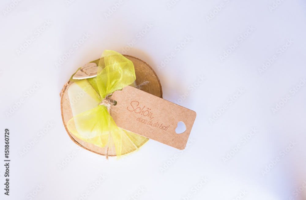 selbstgemachte Seife als Geschenk