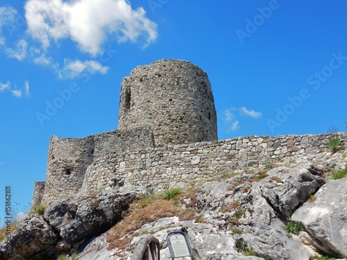Canvastavla Rocca San Felice - Ruderi del castello