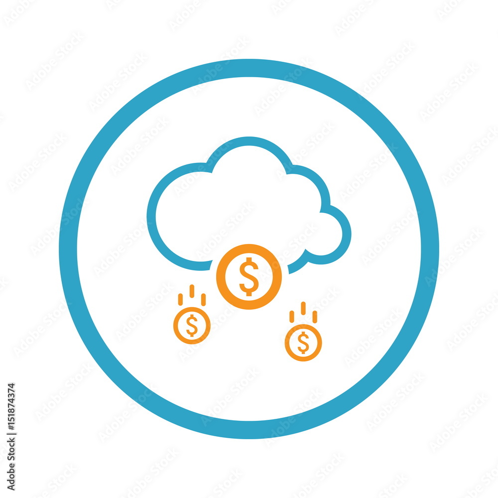 Make Money Icon. Business Concept. Flat Design. Make Money Icon. Business Concept. Flat Design.