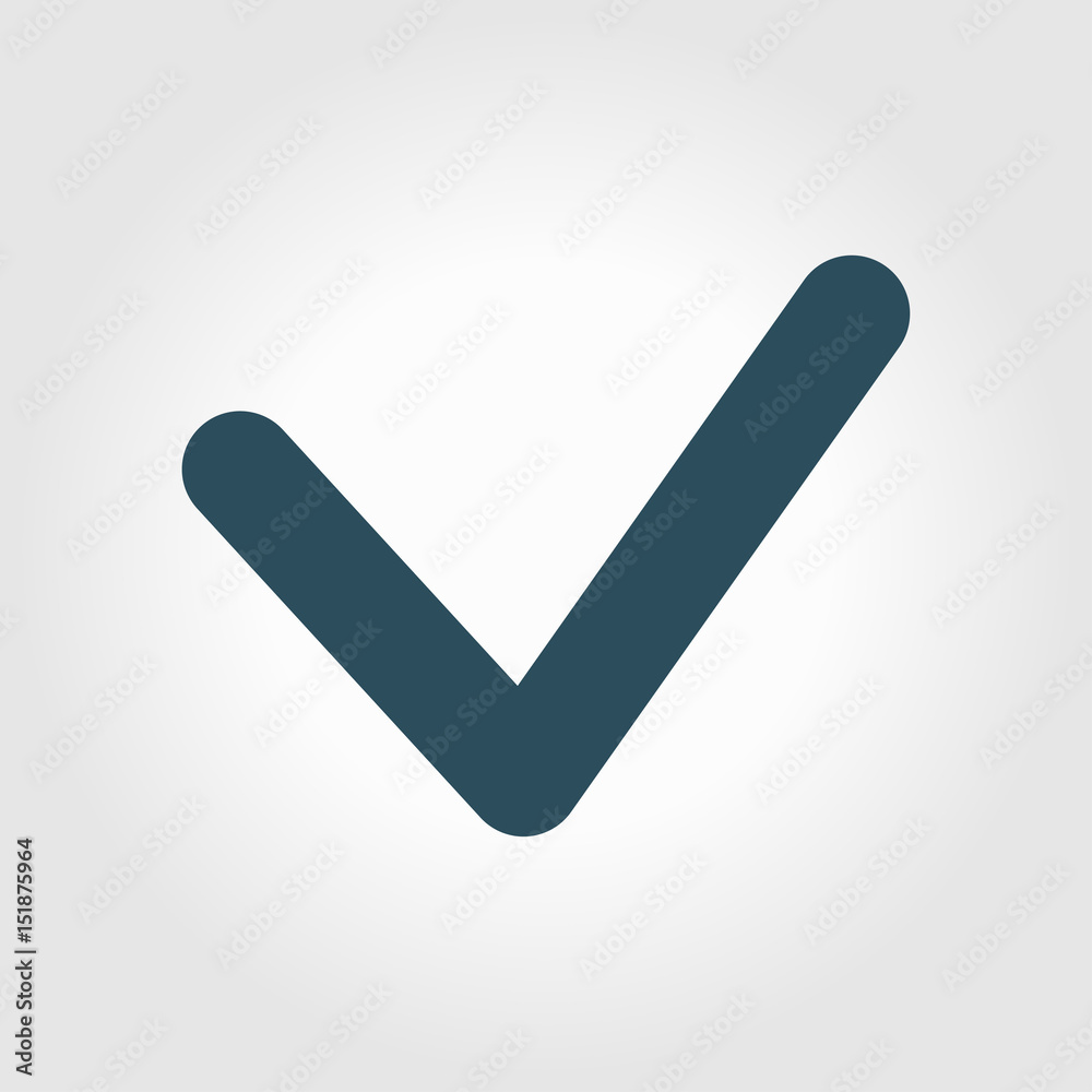 Yes icon, vector illustration. Flat design style. Yes icon, vector illustration. Flat design style.