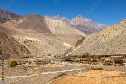 Near the village of Cagbeni, Lower Mustang Nepal