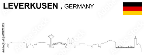 Leverkusen Skyline