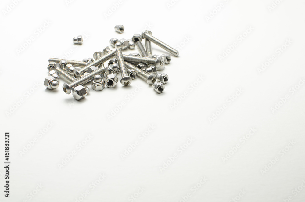Nut and bolt of stainless steel Nut and bolt of stainless steel