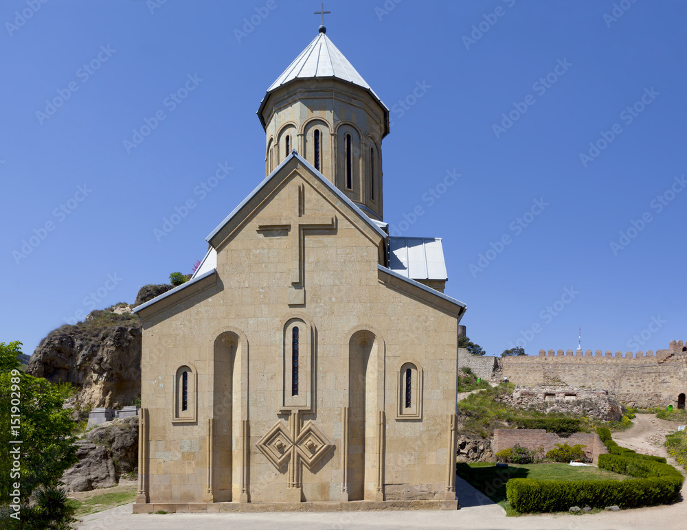 Церковь святого Николая в крепости Нарикала.Тбилиси. Грузия.