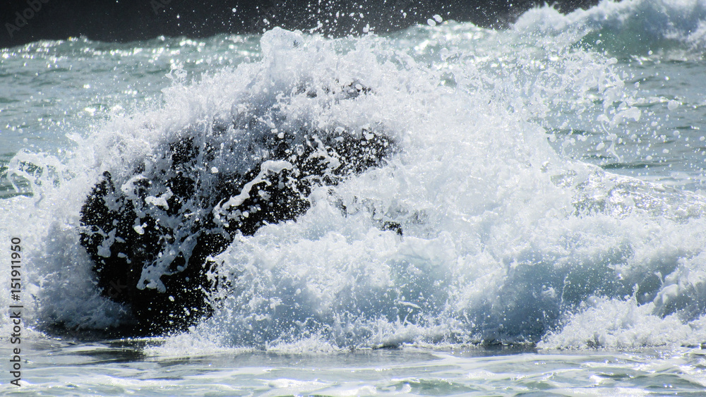 Crashing Wave at Cannon Beach