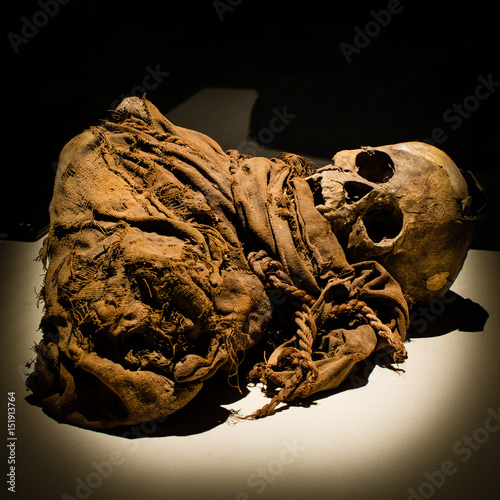 Naturally Mummified Child