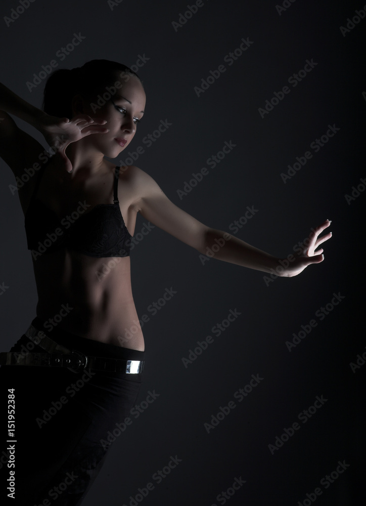 fetish model dancing fetish model dancing