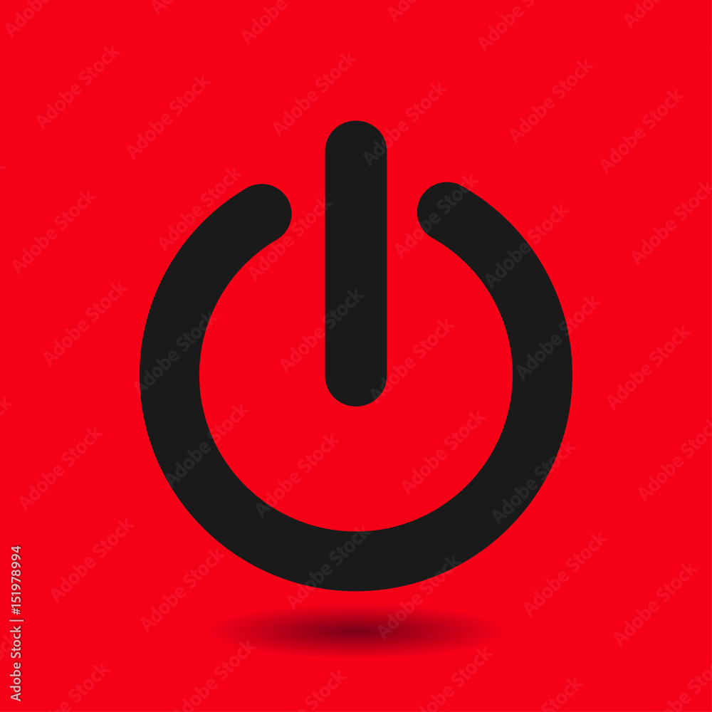 Power sign icon.
Power button. Close application. Flat design style. Power sign icon.
Power button. Close application. Flat design style.