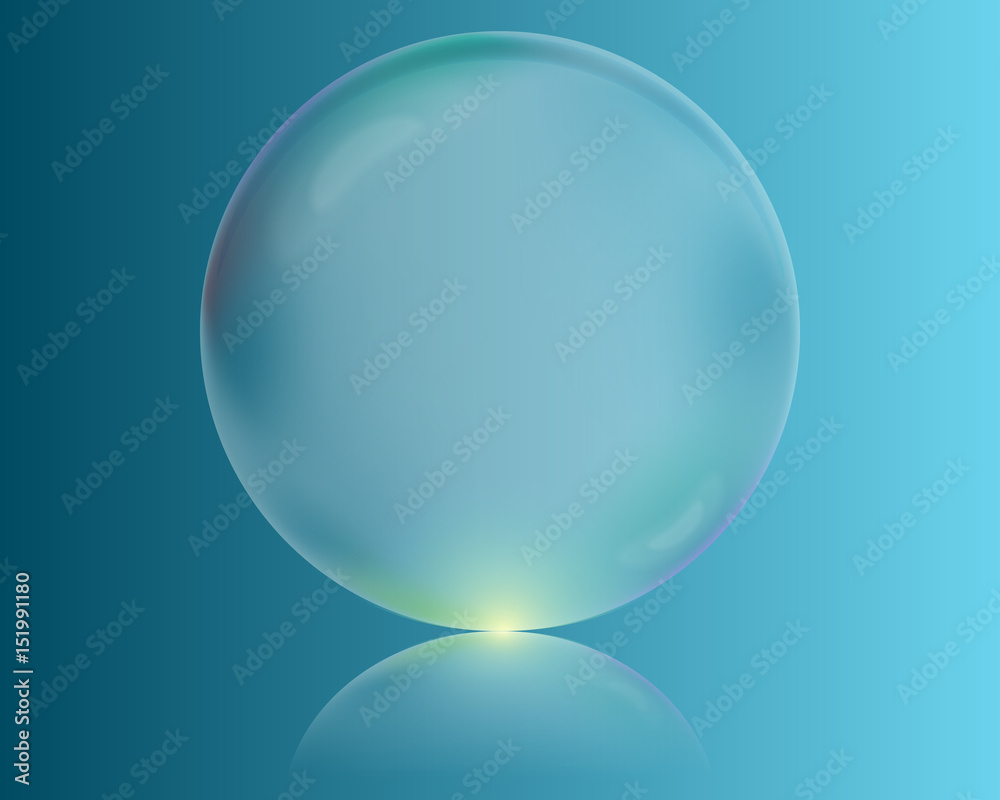 Glass big ball