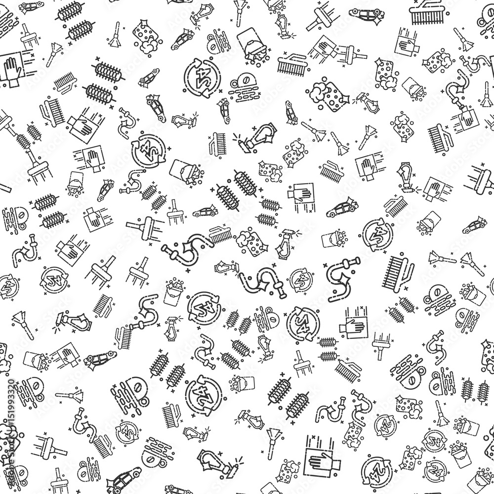 Car wash pattern