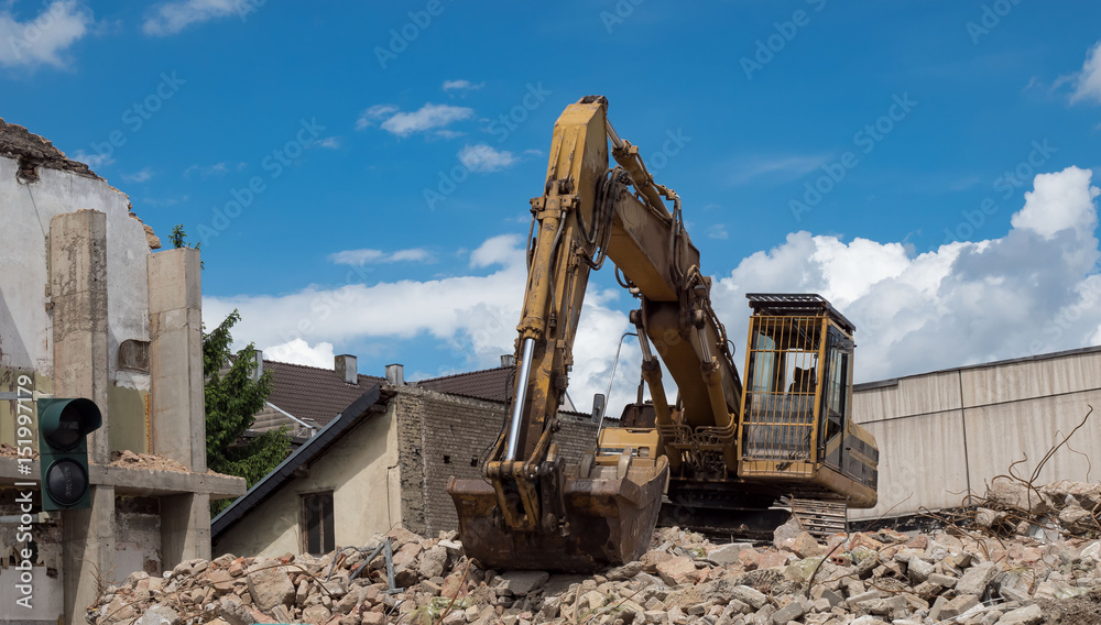 Obraz premium Abriss