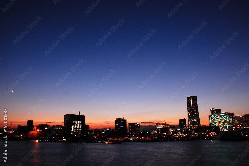 Obraz premium 横浜の夜景