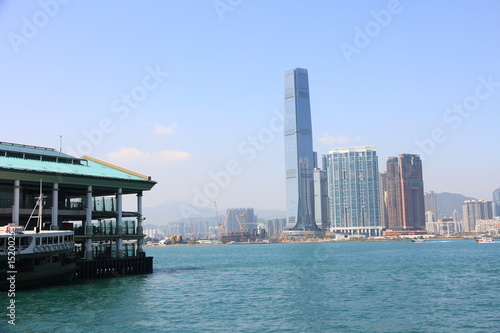 Skyline of Hong Kong © marcuspon