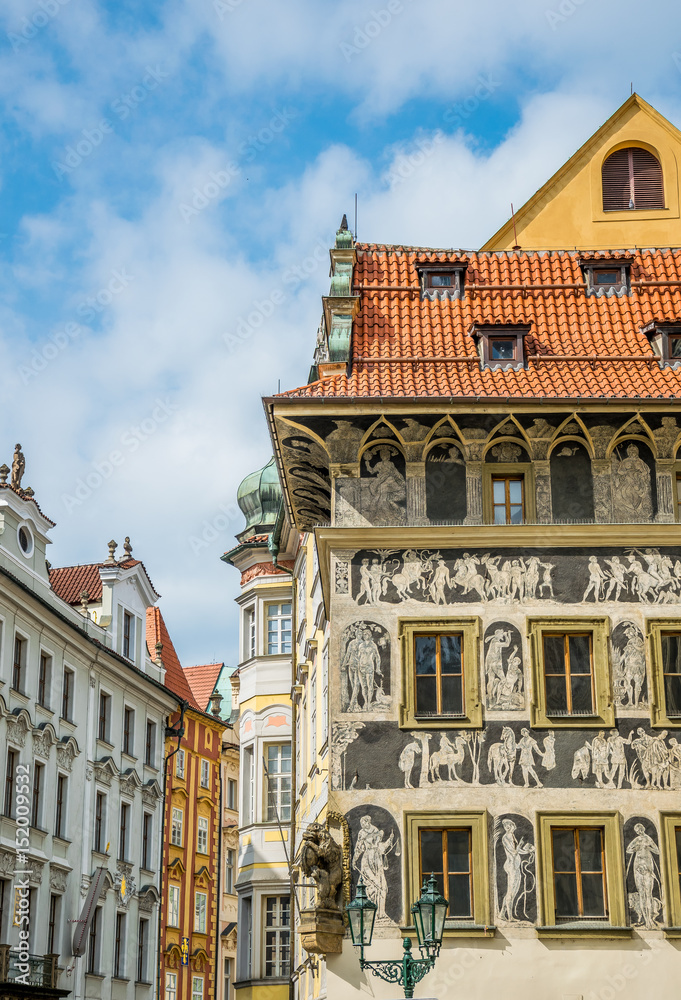 Путешествие по старинной Праге. Средневековые дома исторического центра города