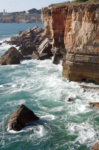 The coast of Atlantic ocean