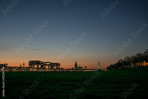 Cologne skyline © herrkl