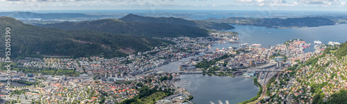 Bergen Norway View From Mount Ulriken © werginz
