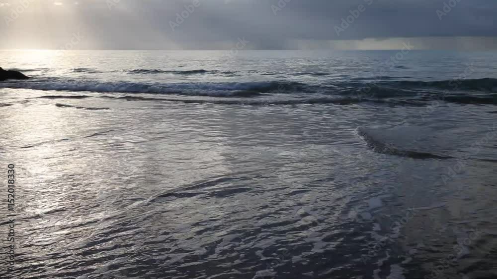 Atlantic ocean stormy seascape Atlantic ocean stormy seascape