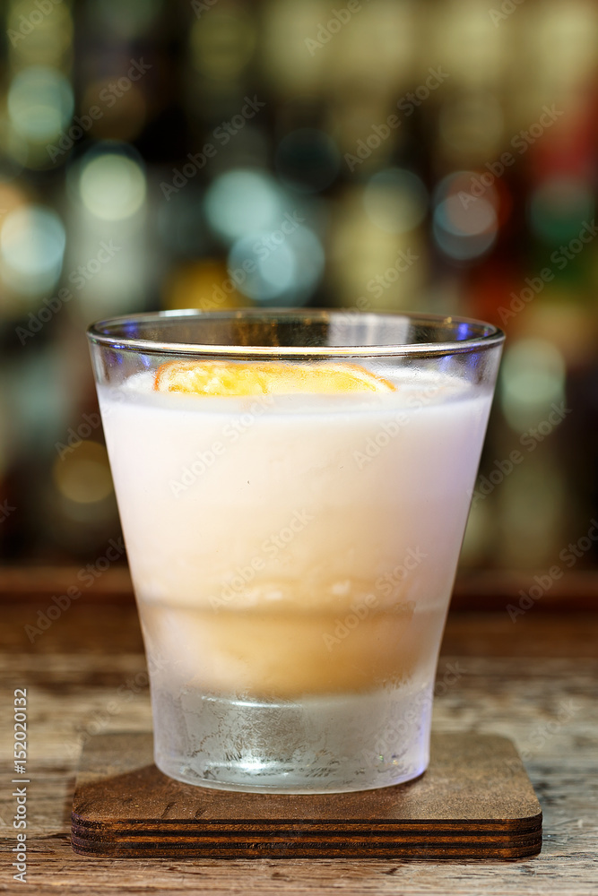 Refreshing whiskey sour cocktail Refreshing whiskey sour cocktail