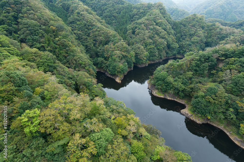 Ryujin Valley in Japan