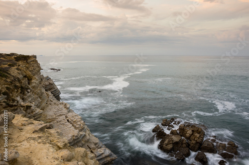 The coast of Atlantic ocean