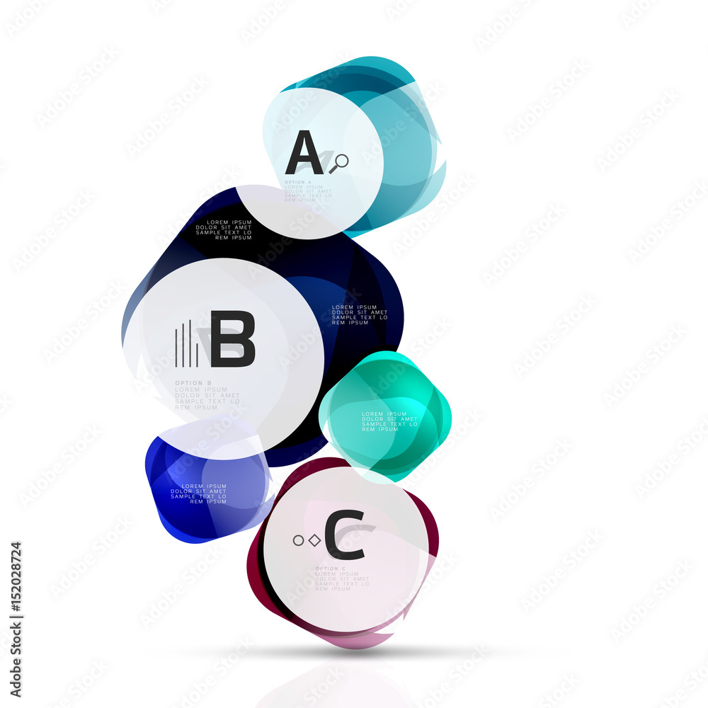 Vector abstract gem stones Vector abstract gem stones