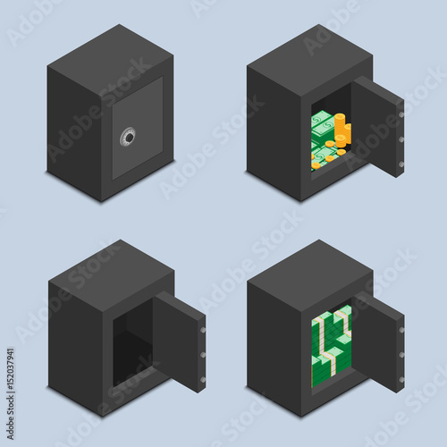 Set of safe icons
